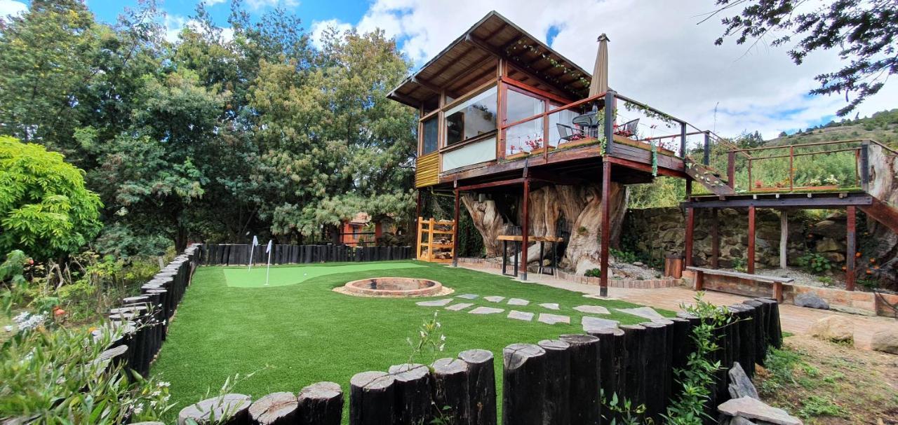 Casa en el Árbol Vila Suesca Exterior foto