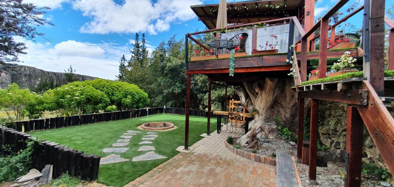 Casa en el Árbol Vila Suesca Exterior foto